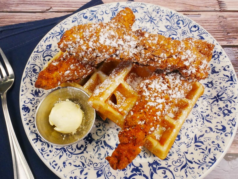 Tupelo Honey Southern Kitchen & Bar signature dishes Dark Meat - Fried Chicken
Classic Chicken & Waffles
Smothered Chicken